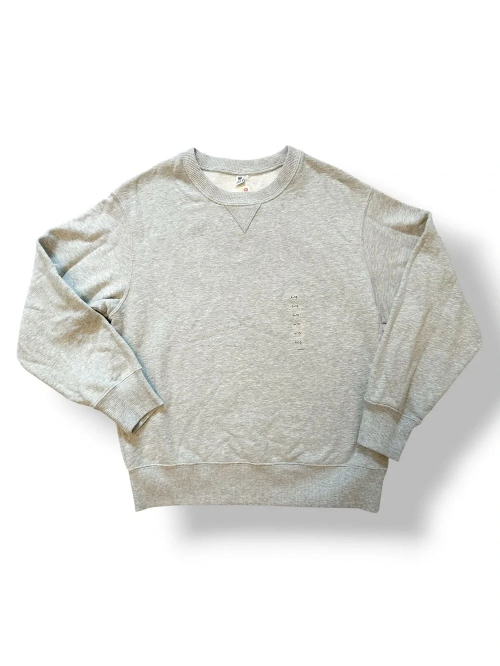 Uniqlo | Classic Crewneck Pullover Sweatshirt (10) 🩶